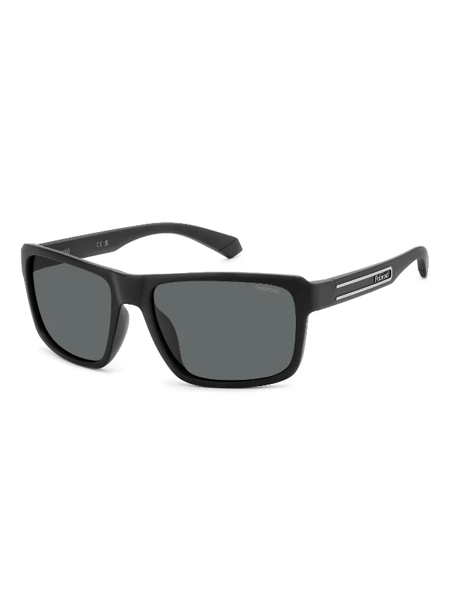 Rectangular Polaroid Sunglasses